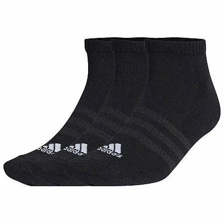ADIDAS C SPW LOW 3P SOCKS IC1332 BLACK/WHITE